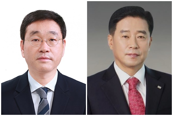 송한용 신임 운영위원장(왼쪽)과 조한홍 부위원장