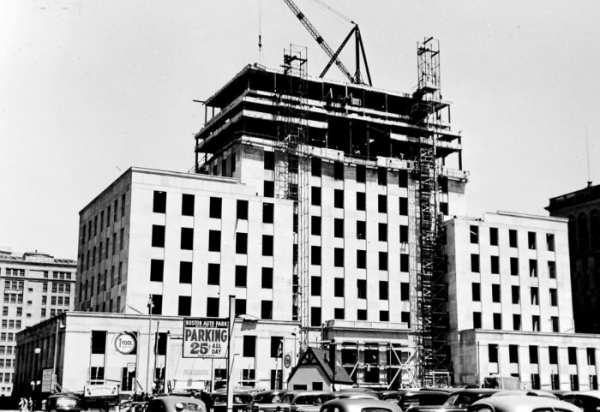 1937년 미국 보스턴에 지어진 최초의 리버티 뮤추얼 본사 모습. 사진=리버티 뮤추얼